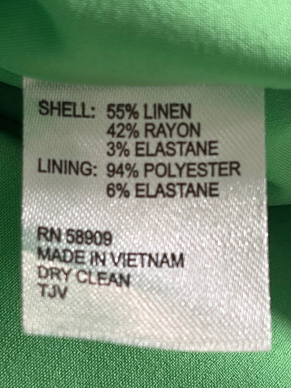 Antonio Melani Eliana Printed Linen Blend Square Neck Mini Dress (M) - Picture 7 of 8